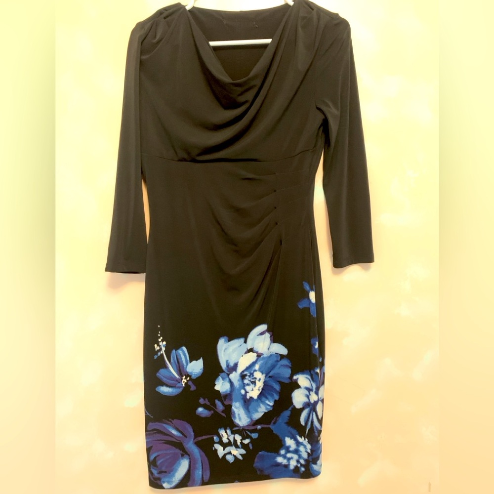 Black Floral Dress